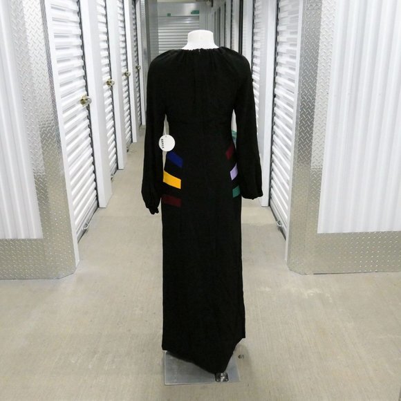 NWT STAUD Pacha Color Block Maxi Dress size 6 - Picture 6 of 12